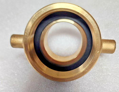 6APC2 MOON AMERICAN 369-2011521 Fire Hose Adapter Straight NPSH X NH - Picture 3 of 4