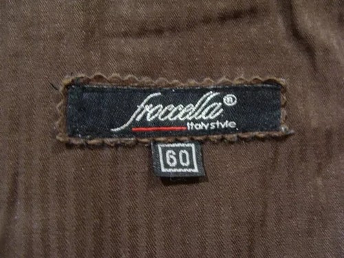 // Auth. Froccella Herren Braun Leder Kuh Stylische Jacke Größe EUR 60 - Bild 8 von 12