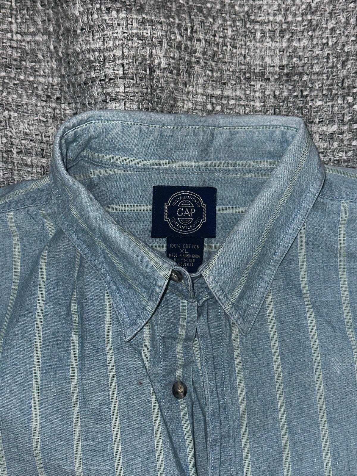 Gap Long sleeve  button down EXTRA LARGE - image 5