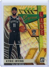 2019-20 Donruss Optic TMALL Express Lane Gold Wave #25 Kyrie Irving