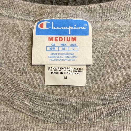 Champion Shirt Herren M grau Logo kurzärmelig - Bild 4 von 8