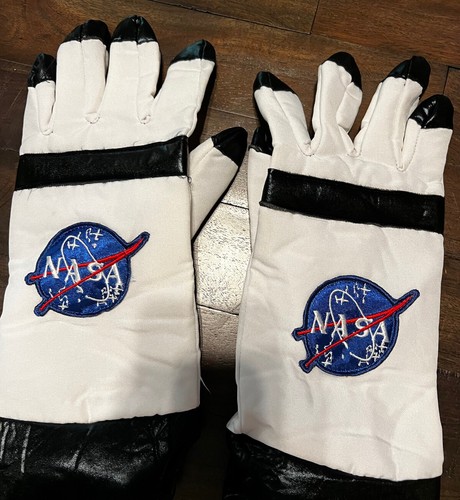 Nuevo Disfraz de Astronauta Infantil Inspirado en la NASA Blanco Espacial Envolturas Talla Única - Imagen 2 de 8