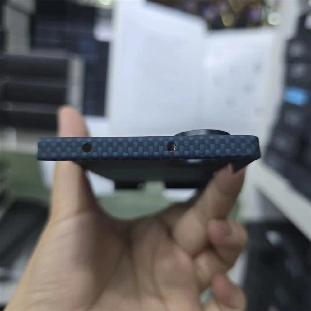 Magnetic Aramid Carbon Fiber Case For Samsung Galaxy Z Fold6 Matte Armor Cover - Picture 12 of 17