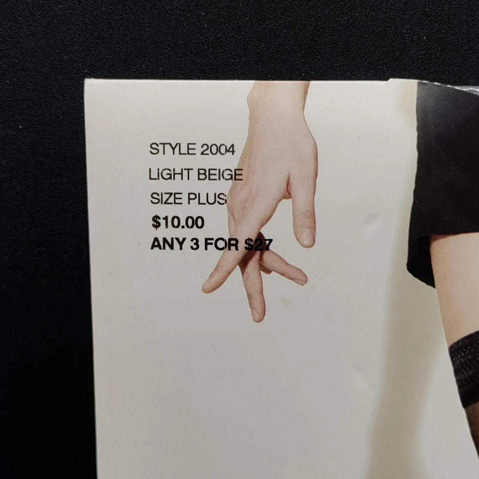 Medias Nordstrom hasta el muslo banda de diamantes hasta el muslo talla más beige claro Foto 2 de 3