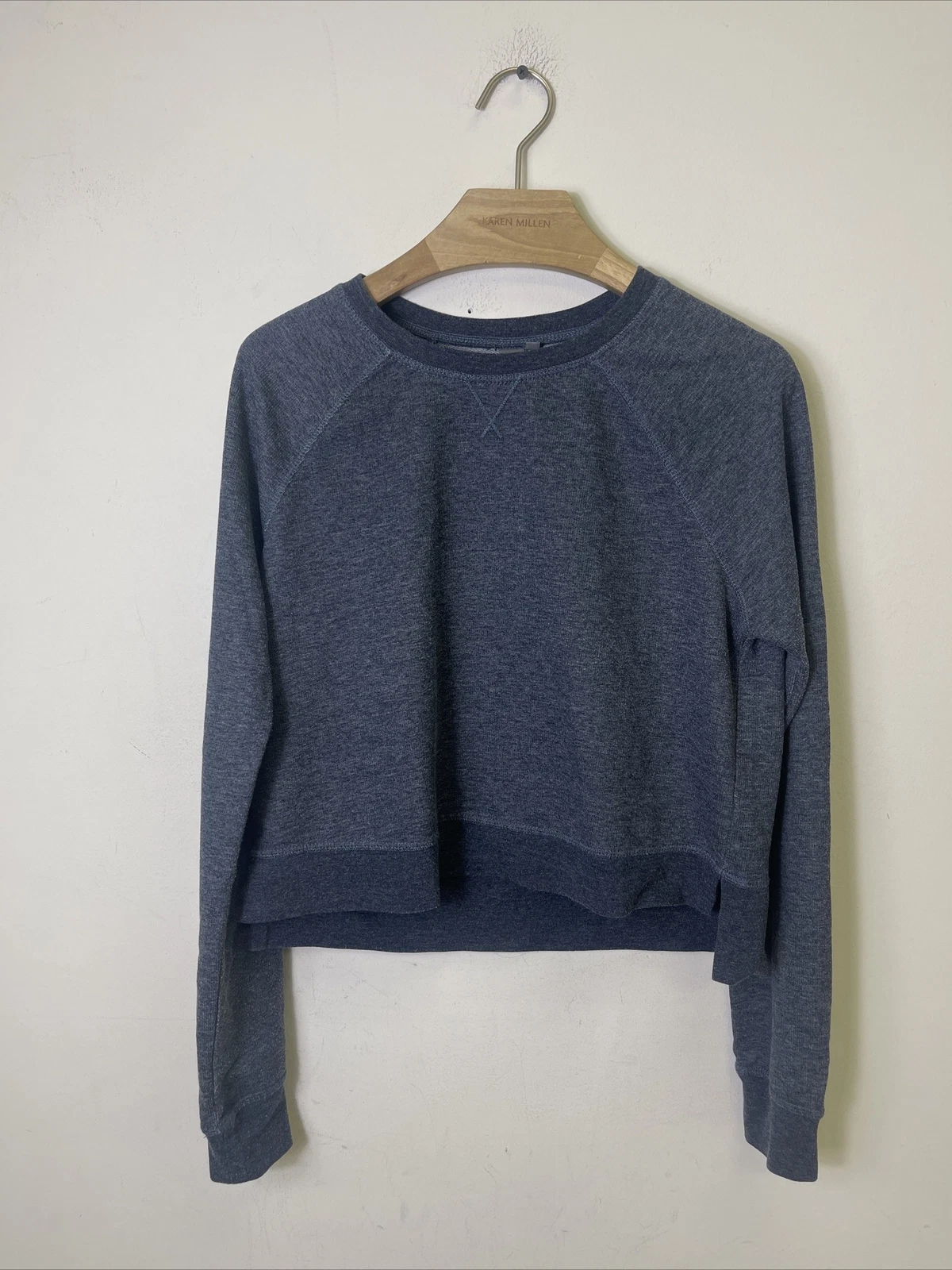 sweaty-betty chelsea crop sweatshirt