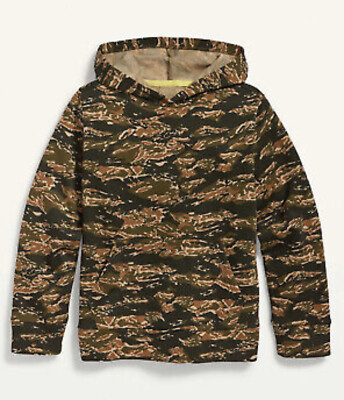 Old Navy Kids Size Small (6-7) Camo Pull Over Hoodie Sweatshirt $25  NWT