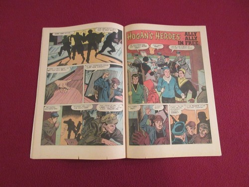 RARE 1966 1st Issue " HOGAN'S HEROES " DELL TV COMIC BOOK ORIGINAL & COMPLETE - Picture 12 of 16