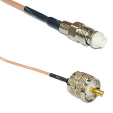 RG316 FME FEMALE to PL259 UHF Male RF Cable Rapid-SHIP LOT