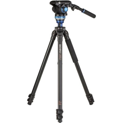 New! Benro A2573FS6PRO Aluminum Single Tube Tripod