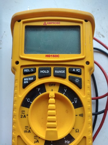 Amprobe HD160C Heavy Duty Digital Multimeter TRMS - Picture 3 of 8