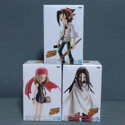 Shaman King Yoh Asakura & Anna Kyoyama & Hao Figure Set of 3 BANPRESTO JAPAN lim
