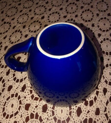 JUEGO DE TAZAS Y PLATILLOS EXTRA GRANDES AZUL COBALTO, TIENE CAPACIDAD PARA 1 1/2 TAZAS / 12 OZS. - Imagen 4 de 7
