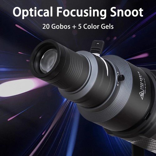 Conical Optical Snoot Spotlight Zoom LED Studio Light Flash Strobe Bowens Mount - Picture 7 of 21