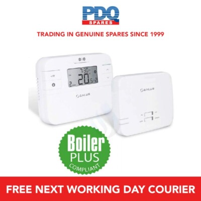 SALUS RT510RF+ Digitales Funk-Raumthermostat STAT PROGRAMMIERBAR ' Boiler Plus