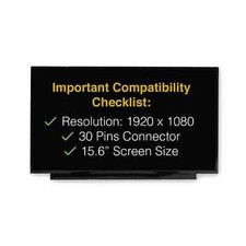 B156HAN02.1 HW0A Screen Replacement 30 Pins LCD LED Display With Tools