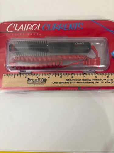 Clairol Currents Styling Brush With Carry Case & Neon Light Model SQ 2 Sealed - Picture 6 of 7