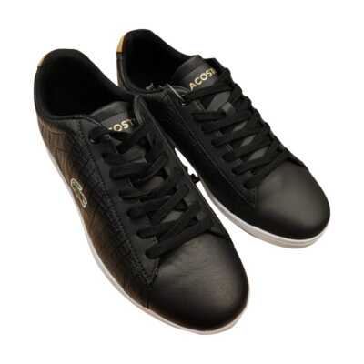 Lacoste Sneaker Freizeitschuh  Damen Schwarz Carnaby Evo G117 2 SPW Gr. 42 EU