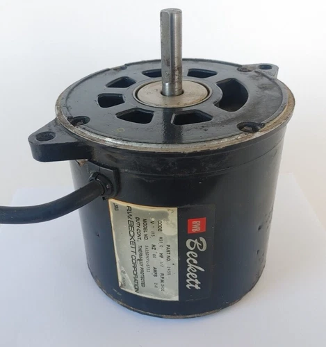 Beckett Oil Burner Blower Motor SA55GYKPA-5733 2456 1/7HP 3450RPM 2A 115V