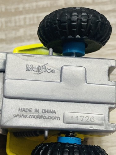 Maisto Racing Team Pullback Quad blau & gelb #15 Vonham - Bild 13 von 15