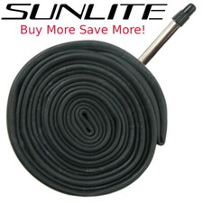 Sunlite Utili-T 700x 35-42 27x1-3/8 48mm Smooth Presta Valve Bike Inner Tube