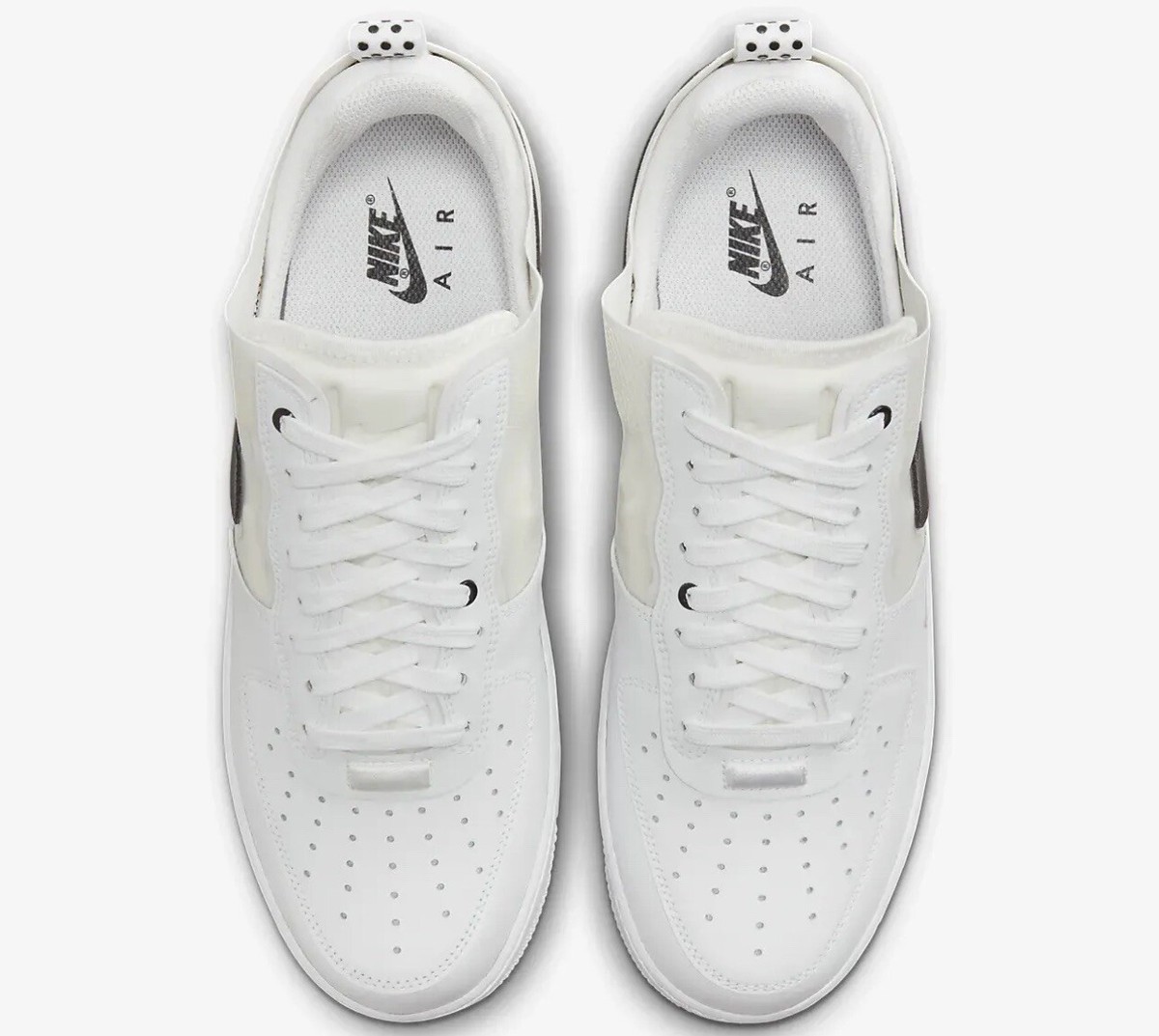 Size 11 - Nike Air Force 1 React White Black for sale online