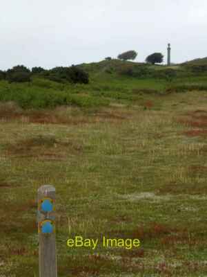 Photo 6x4 Bridleway to Hoy's Monument Chale The path runs along the ridge c2012