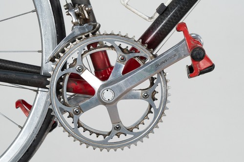 LOOK KG131 KG 131 SHIMANO DURA ACE CARBON BLACK VINTAGE OLD ROAD BIKE BICYCLE - Picture 3 of 21