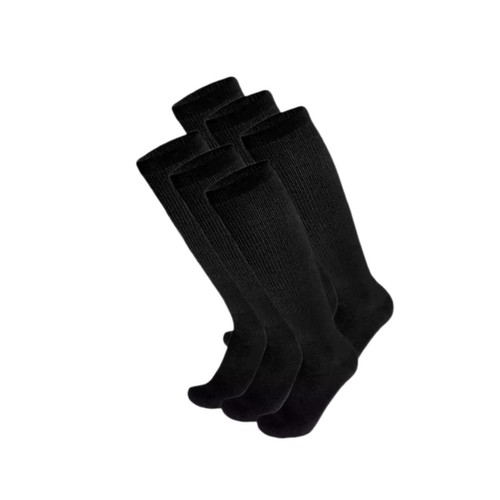 6Pairs Men Diabetic Over the Calf Socks Knee High Compression Cotton 10-13,13-16 - Picture 3 of 4
