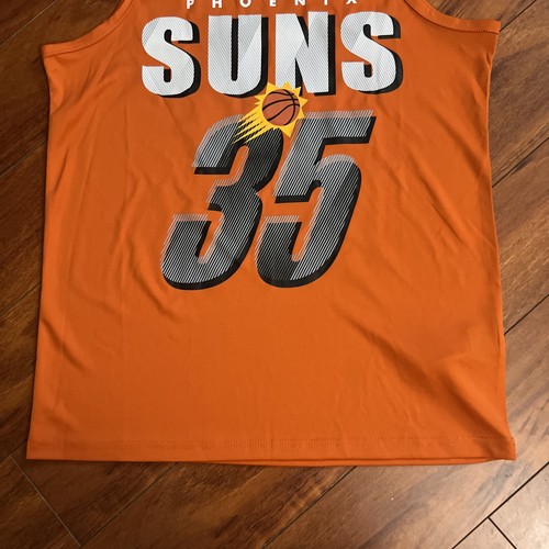 NBA Tank Top Men's Medium Kevin Durant Suns Orange Lightweight Basketball EUC - Picture 9 of 13