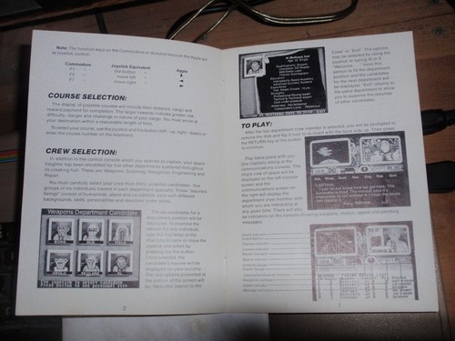 Psi 5 Trading Company 5.25" Floppy Disk + Manual Commodore 64/128 Accolade 1985 - Picture 9 of 19