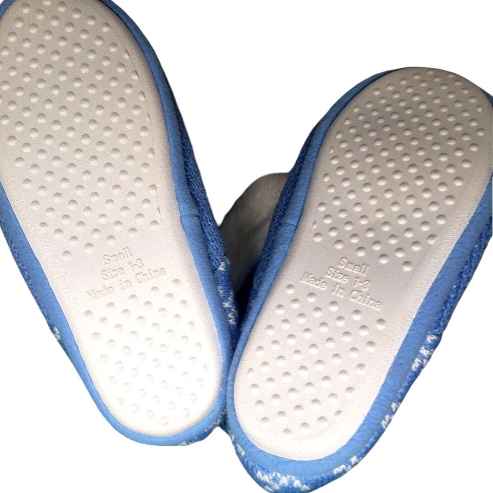 Botines de punto forrados de lana azul oso polar American Girl, talla S (1-3) Foto 4 de 4