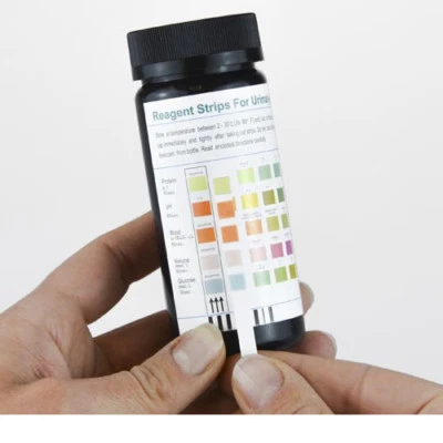 5 Parameter Urine Dip test 100 strips per pack pH Glucose Blood Protein Ketones