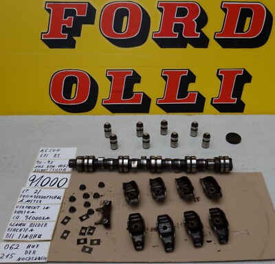 Ford Fiesta Escort 1,4 1,6 EFI 102PS 105PS Nockenwelle Hydrostößel Zylinderkopf