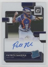 2022 Panini Donruss Optic Silver Stars Prizm Patrick Mazeika #RRS-PM Auto 05ks