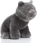 Lifelike British Shorthair Cat Plush Stuffed Animal Toy British Shorthair Cat.