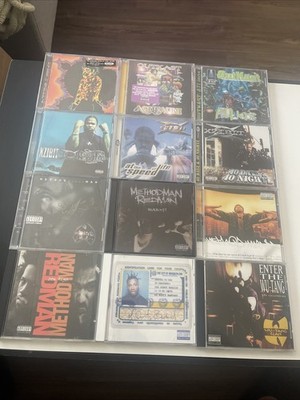 Rap/hip Hot CD Cases ONLY- (No Discs)- Outcast,xzibit,wu-tang..