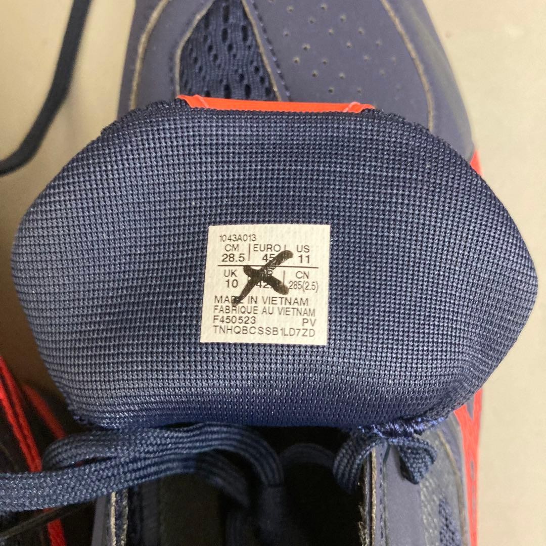 ASICS Prestige Light Mesh Suede Men's Sneakers Navy 28.5cm New Unused thumbnail 6