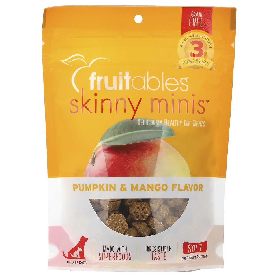 Skinny Minis®, Dog Treats, Soft, Pumpkin & Mango, 5 oz (141 g)