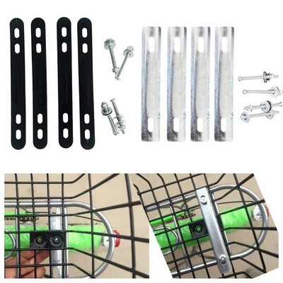 Stahl Fahrradkorb Adapter perfekt passend für Mountainbikes Ebikes und mehr
