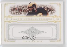 2007 Playoff National Treasures Gold 3/5 Ollie Matson #83 HOF 06pp