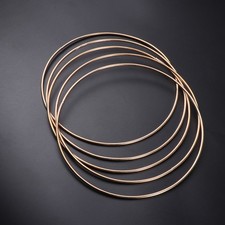 10 Pcs Accessories Metal For Dreamcatcher Iron Round Hoop 13 Cm
