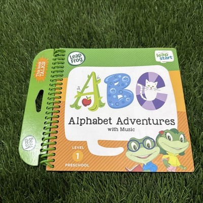 LeapFrog Leap Start Preschool Book   ALPHABET ADVENTURES with MUSIC