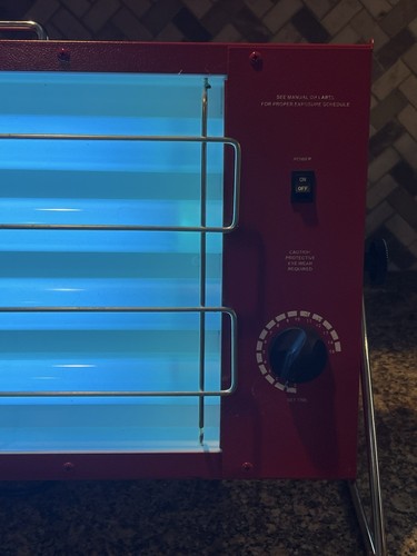 Sperti Fiji Sun Indoor Adjustable Tanning Lamp Tan At Home Auto Timer Compact - Picture 3 of 8