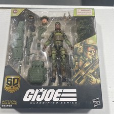 G.I GI Joe Classified Series 60th Anniversary Marine Sniper 6  Action Figure