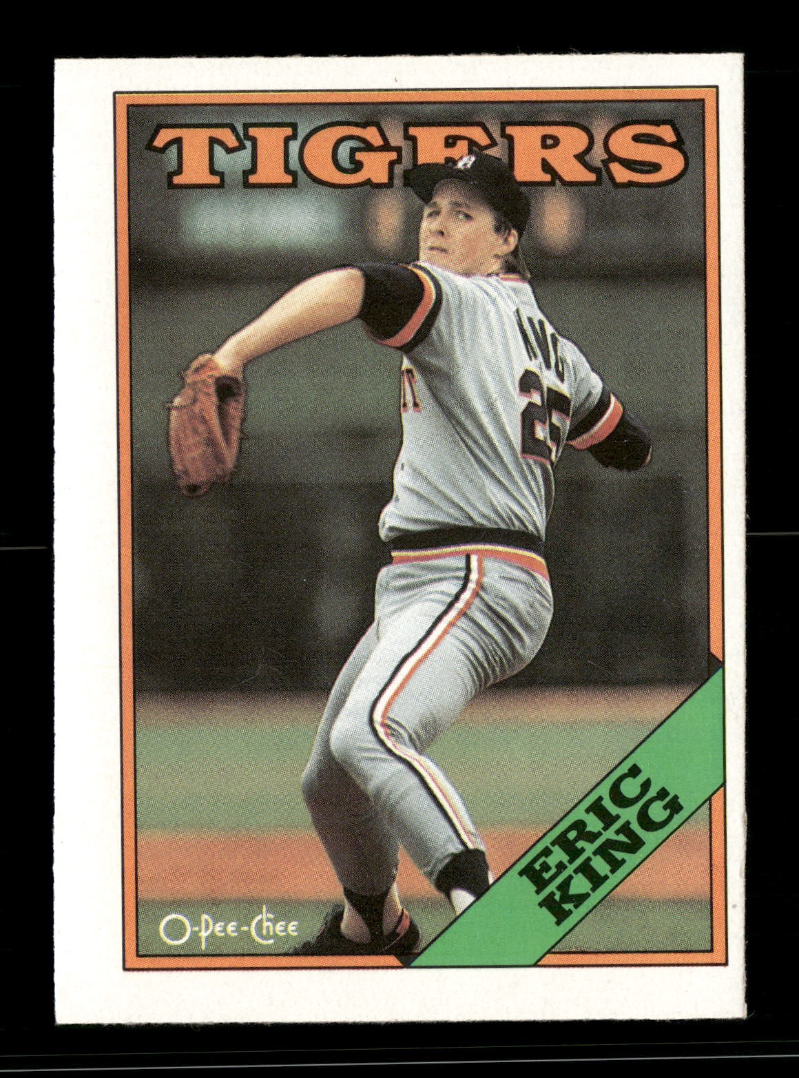 1988 O-Pee-Chee #108 Eric King Detroit Tigers