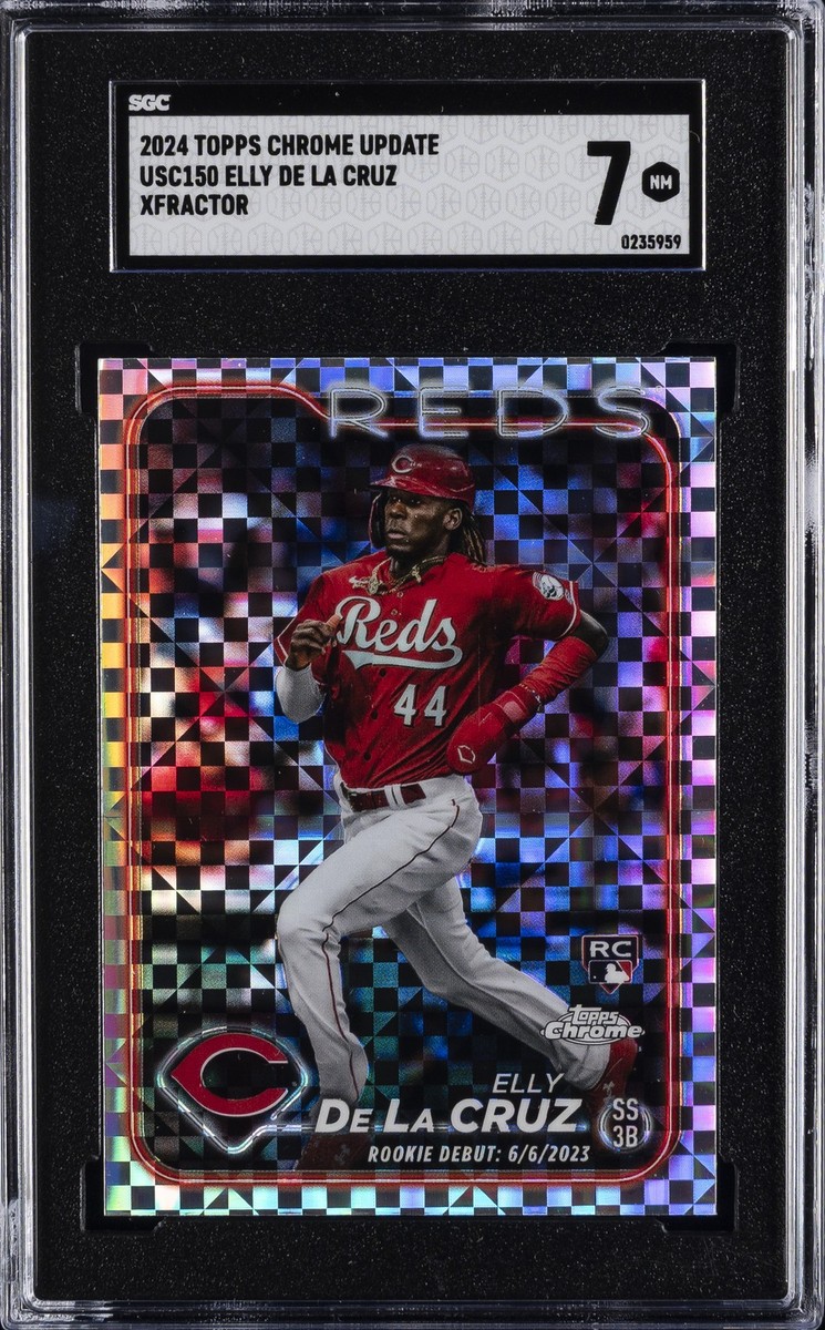 Topps Chrome ELLY DE LA CRUZ RC直筆150枚限定 MLB 2024 Topps Chrome Update Series Elly De La Cruz USC150