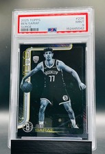2025 Topps Basketball #226 Ben Saraf Rookie RC Surge Refractor  /99 PSA 9