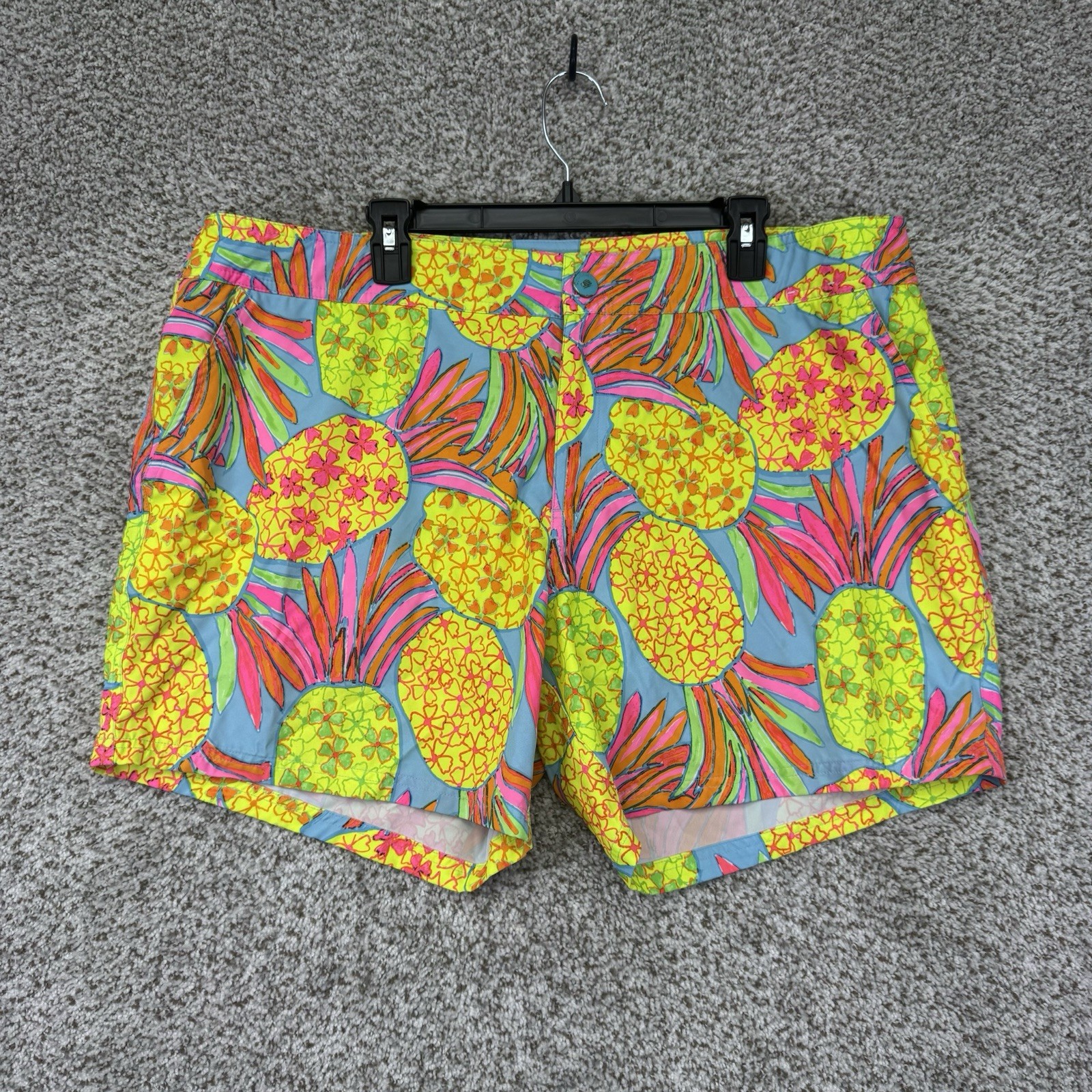 Chubbies "The Hooligans" Pineapple Swim Trunks Me… - image 1