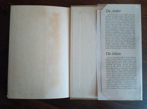 Step to the Stars (1958) 1st Edition 2nd Printing Lester Del Rey Hardcover DJ - Picture 6 of 9