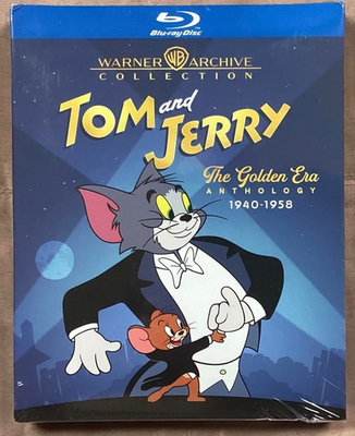 #ad Tom and Jerry: The Golden Era Anthology 6 Disc Blu ray Set w Booklet Slipcover $94.97